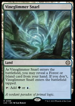 Vineglimmer Snarl⁣ - Commander: The Lost Caverns of Ixalan⁣ (Rare)⁣ [368]
