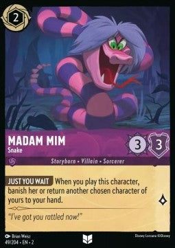 Madam Mim - Snake⁣ - Rise of the Floodborn⁣ (Uncommon)⁣ [49]