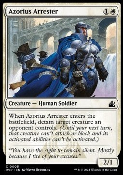 Azorius Arrester⁣ - Ravnica Remastered⁣ (Common)⁣ [5]