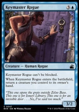 Keymaster Rogue⁣ - Ravnica Remastered⁣ (Common)⁣ [47]