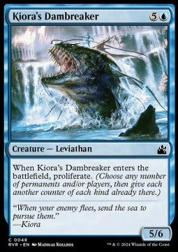 Kiora's Dambreaker⁣ - Ravnica Remastered⁣ (Common)⁣ [48]