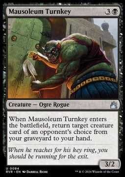Mausoleum Turnkey⁣ - Ravnica Remastered⁣ (Uncommon)⁣ [84]