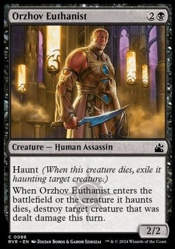 Orzhov Euthanist⁣ - Ravnica Remastered⁣ (Common)⁣ [88]