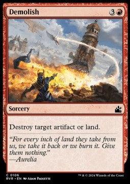 Demolish⁣ - Ravnica Remastered⁣ (Common)⁣ [106]