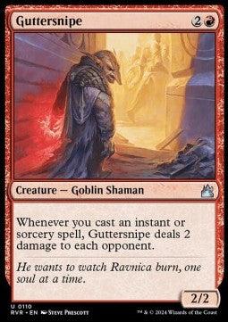 Guttersnipe⁣ - Ravnica Remastered⁣ (Uncommon)⁣ [110]