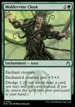 Moldervine Cloak⁣ - Ravnica Remastered⁣ (Uncommon)⁣ [150]