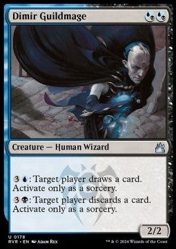 Dimir Guildmage⁣ - Ravnica Remastered⁣ (Uncommon)⁣ [178]