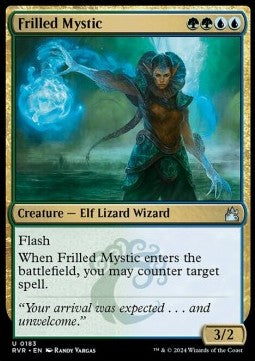Frilled Mystic⁣ - Ravnica Remastered⁣ (Uncommon)⁣ [183]