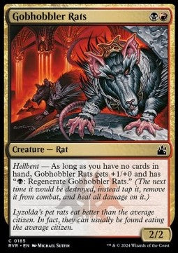 Gobhobbler Rats⁣ - Ravnica Remastered⁣ (Common)⁣ [185]