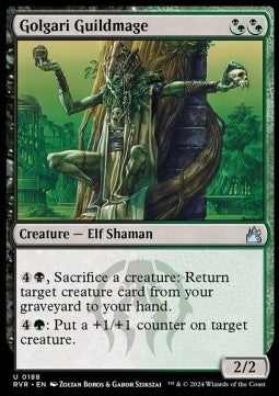 Golgari Guildmage⁣ - Ravnica Remastered⁣ (Uncommon)⁣ [188]