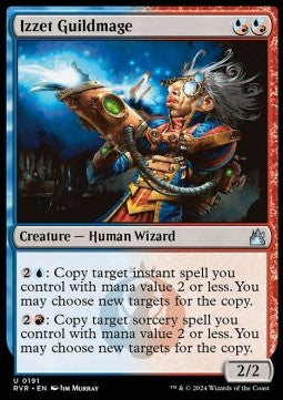 Izzet Guildmage⁣ - Ravnica Remastered⁣ (Uncommon)⁣ [191]