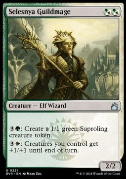 Selesnya Guildmage⁣ - Ravnica Remastered⁣ (Uncommon)⁣ [221]