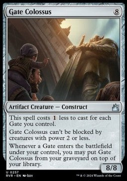 Gate Colossus⁣ - Ravnica Remastered⁣ (Uncommon)⁣ [257]