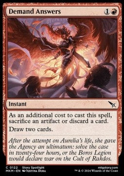 Demand Answers - Murders at Karlov Manor (Common) [MKM-122]