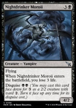 Nightdrinker Moroii⁣ - Murders at Karlov Manor⁣ (Uncommon)⁣ [96]