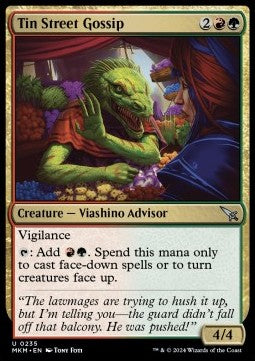 Tin Street Gossip⁣ - Murders at Karlov Manor⁣ (Uncommon)⁣ [235]