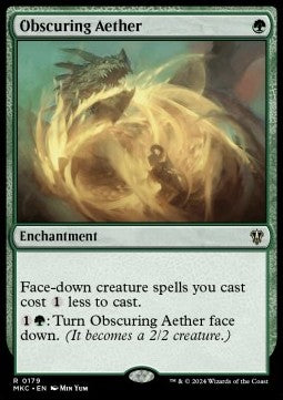 Obscuring Aether⁣ - Commander: Murders at Karlov Manor⁣ (Rare)⁣ [179]