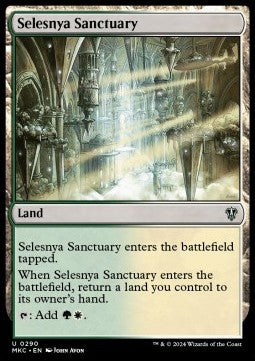 Selesnya Sanctuary⁣ - Commander: Murders at Karlov Manor⁣ (Uncommon)⁣ [290]