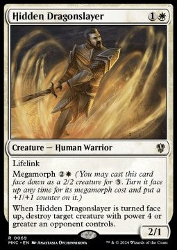 Hidden Dragonslayer⁣ - Commander: Murders at Karlov Manor⁣ (Rare)⁣ [69]