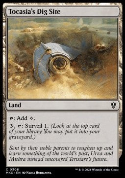 Tocasia's Dig Site⁣ - Commander: Murders at Karlov Manor⁣ (Common)⁣ [308]