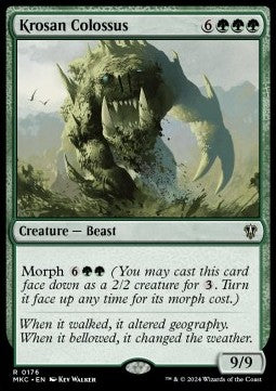 Krosan Colossus⁣ - Commander: Murders at Karlov Manor⁣ (Rare)⁣ [176]