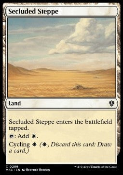 Secluded Steppe⁣ - Commander: Murders at Karlov Manor⁣ (Common)⁣ [289]