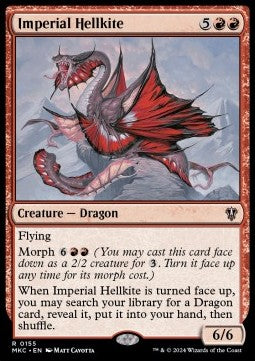 Imperial Hellkite⁣ - Commander: Murders at Karlov Manor⁣ (Rare)⁣ [155]