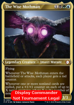 The Wise Mothman (V.1)⁣ - Universes Beyond: Fallout: Extras⁣ (Mythic)⁣ [1067]