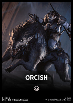 Jumpstart Pack Summary Card: Orcish⁣ - The Lord of the Rings: Tales of Middle-earth: Extras⁣ (Tip Card)⁣ [F8]