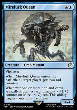 Mirelurk Queen⁣ - Universes Beyond: Fallout⁣ (Rare)⁣ [33]