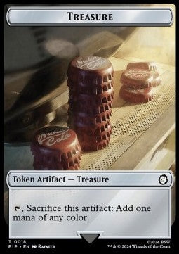Treasure Token // Energy Reserve (V.1) - Universes Beyond: Fallout: Tokens (Token) [TPIP-T 18/21]