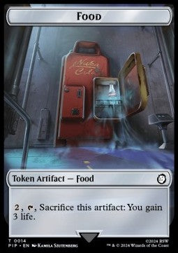 Food Token // Robot Token (A 3/3) (V.3) - Universes Beyond: Fallout: Tokens (Token) [TPIP-T 14/16]