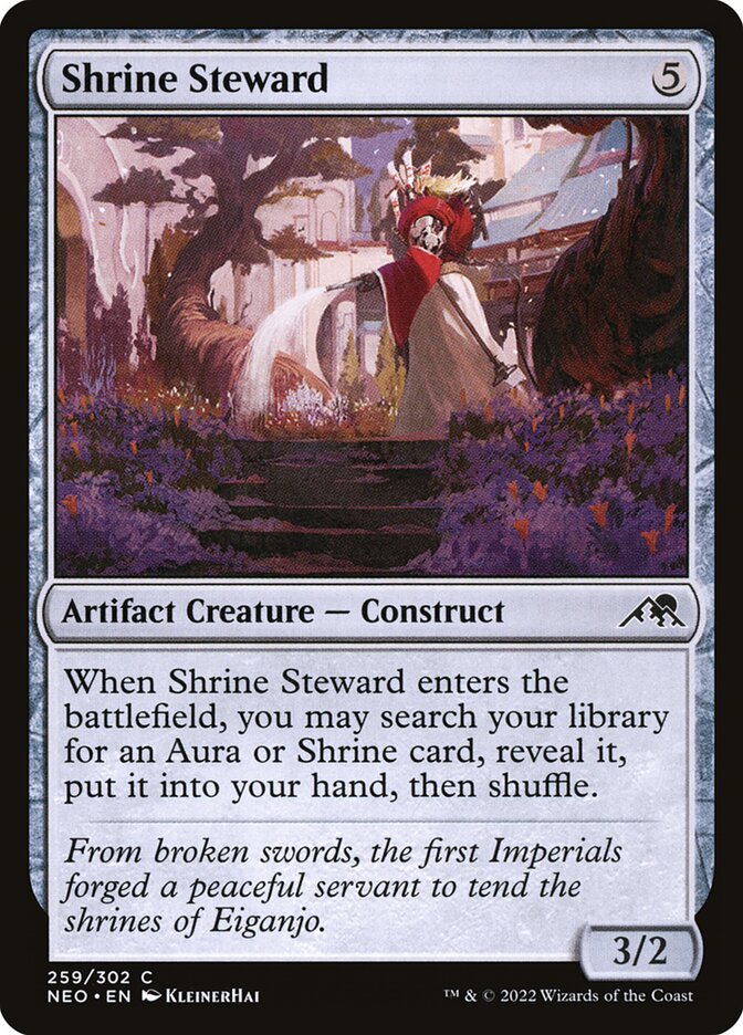 Shrine Steward - Kamigawa: Neon Dynasty