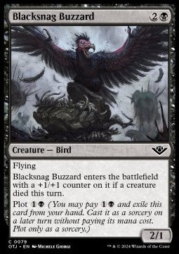 Blacksnag Buzzard⁣ - Outlaws of Thunder Junction⁣ (Common)⁣ [79]