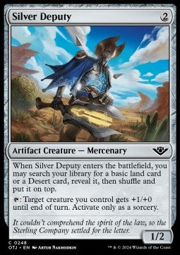 Silver Deputy⁣ - Outlaws of Thunder Junction⁣ (Common)⁣ [248]