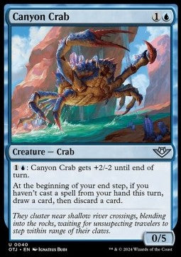 Canyon Crab⁣ - Outlaws of Thunder Junction⁣ (Uncommon)⁣ [40]