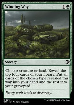 Winding Way⁣ - Commander: Outlaws of Thunder Junction⁣ (Common)⁣ [213]