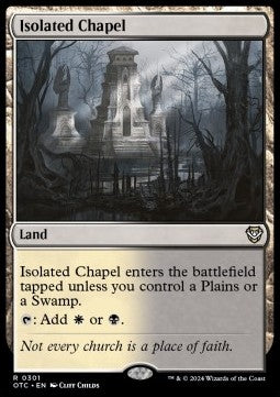 Isolated Chapel⁣ - Commander: Outlaws of Thunder Junction⁣ (Rare)⁣ [301]