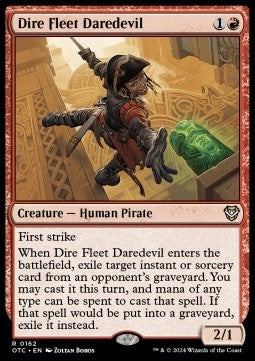 Dire Fleet Daredevil⁣ - Commander: Outlaws of Thunder Junction⁣ (Rare)⁣ [162]