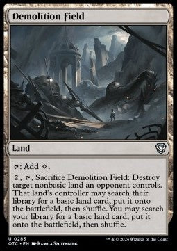 Demolition Field⁣ - Commander: Outlaws of Thunder Junction⁣ (Uncommon)⁣ [283]