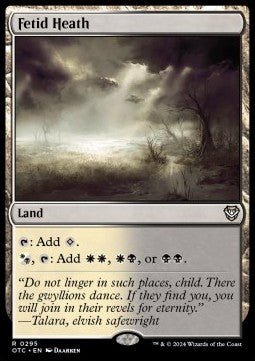 Fetid Heath⁣ - Commander: Outlaws of Thunder Junction⁣ (Rare)⁣ [295]