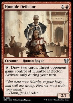 Humble Defector⁣ - Commander: Outlaws of Thunder Junction⁣ (Uncommon)⁣ [170]