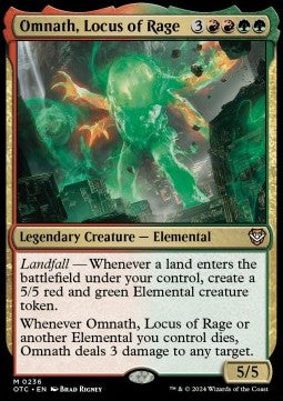 Omnath, Locus of Rage⁣ - Commander: Outlaws of Thunder Junction⁣ (Mythic)⁣ [236]