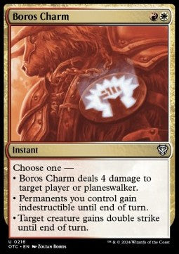 Boros Charm⁣ - Commander: Outlaws of Thunder Junction⁣ (Uncommon)⁣ [216]