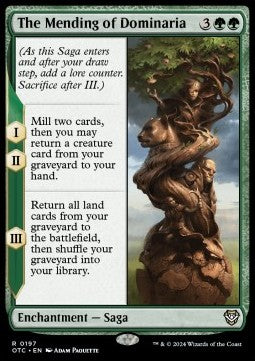 The Mending of Dominaria⁣ - Commander: Outlaws of Thunder Junction⁣ (Rare)⁣ [197]