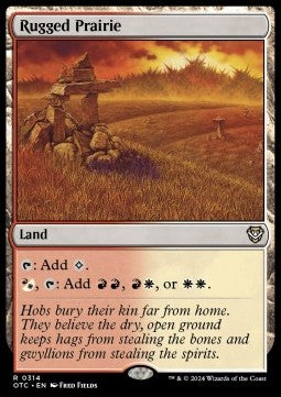Rugged Prairie⁣ - Commander: Outlaws of Thunder Junction⁣ (Rare)⁣ [314]