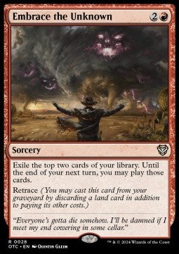 Embrace the Unknown⁣ - Commander: Outlaws of Thunder Junction⁣ (Rare)⁣ [28]
