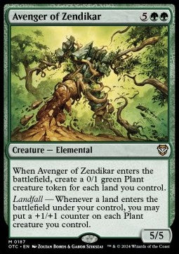 Avenger of Zendikar⁣ - Commander: Outlaws of Thunder Junction⁣ (Mythic)⁣ [187]