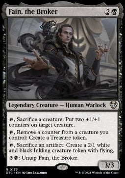 Fain, the Broker⁣ - Commander: Outlaws of Thunder Junction⁣ (Rare)⁣ [133]