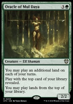 Oracle of Mul Daya⁣ - Commander: Outlaws of Thunder Junction⁣ (Rare)⁣ [200]